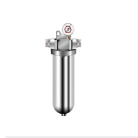 Stainless Steel 304 Water Filter, Large Diameter Water Filter Housing,5" Screw Thread Filter  with Outfall